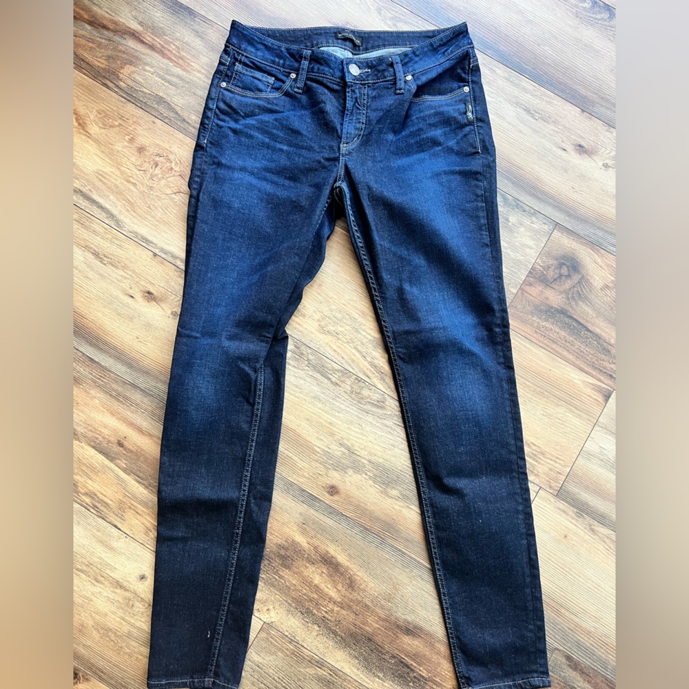 Women’s Silver Elyse Skinny Jeans size W29/L31